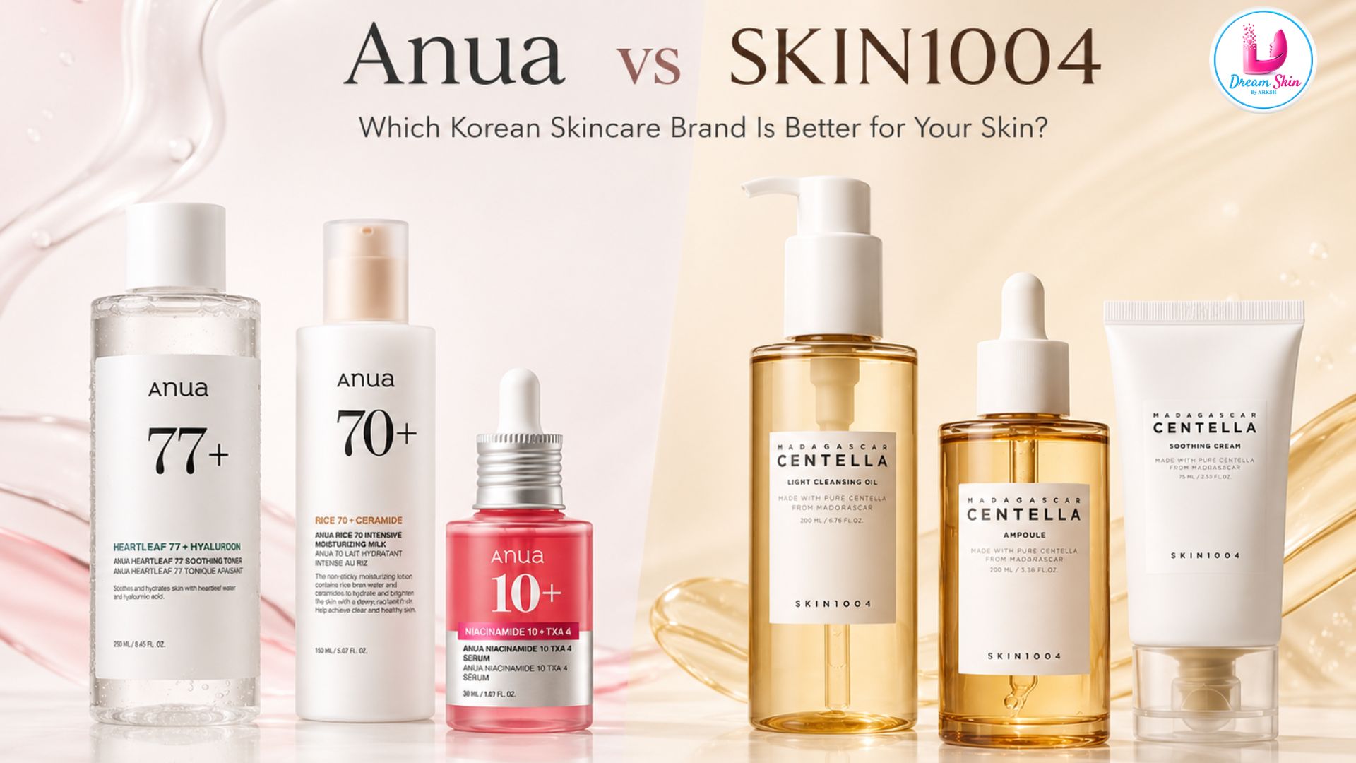 Anua vs SKIN1004: Which Korean Skincare Brand Is Better for Your Skin?